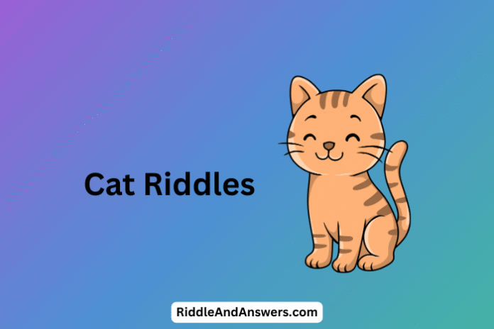Cat Riddles: What Walks Softly but Rules the House?