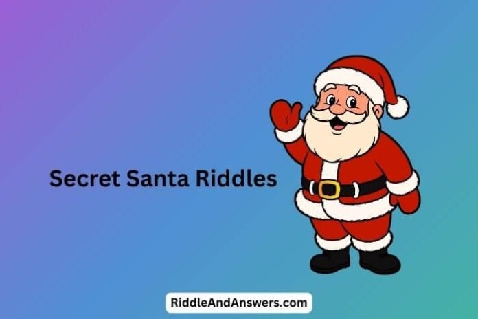 Secret Santa Riddles: Who Can Give Gifts Without Being Seen?