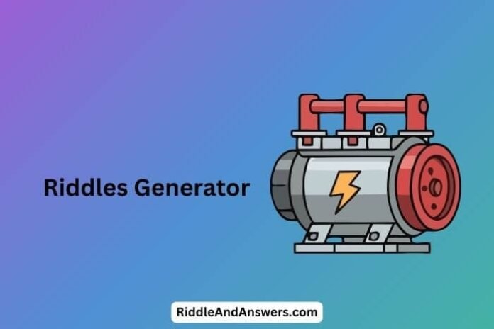 Riddles generator: I’m Often Served But Never Eaten What Am I?