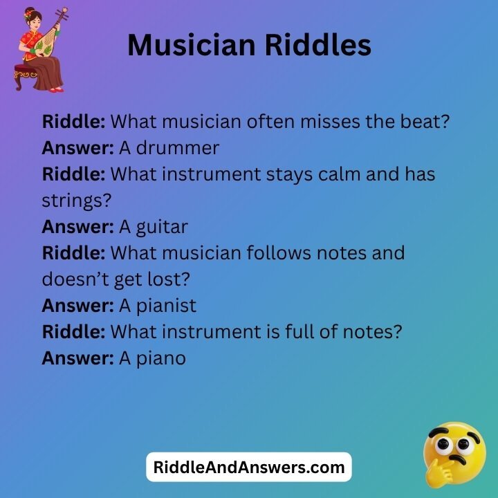 Musician Riddles 