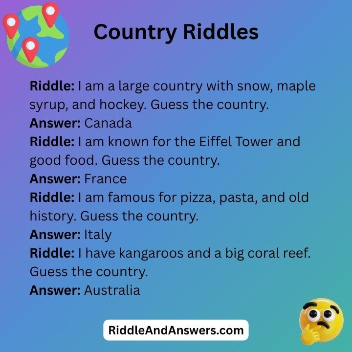 Country Riddles