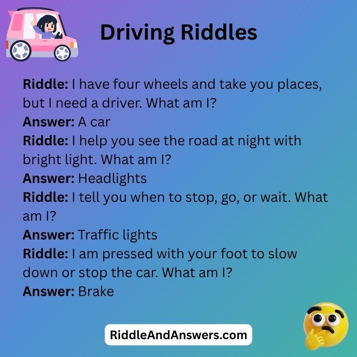 Driving Riddles