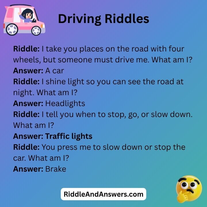 Driving Riddles