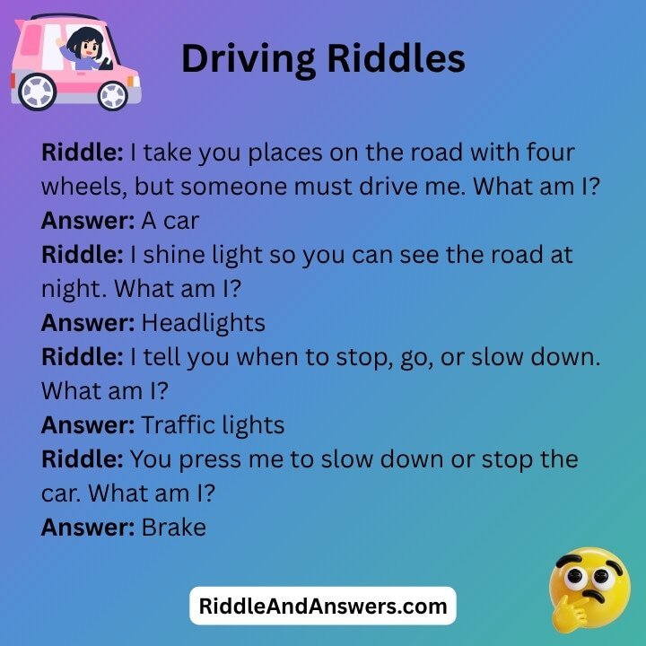 Driving Riddles
