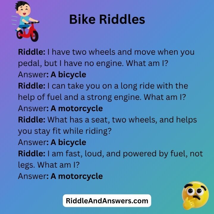 Bike Riddles