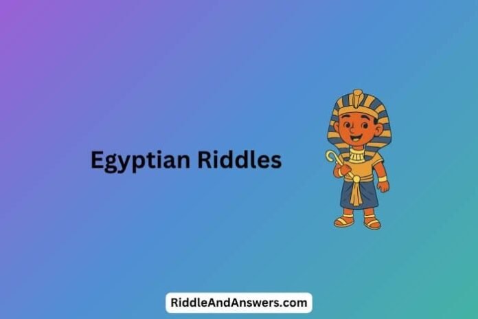 Egyptian Riddles: What Holds Ancient Secrets but Never Speaks?