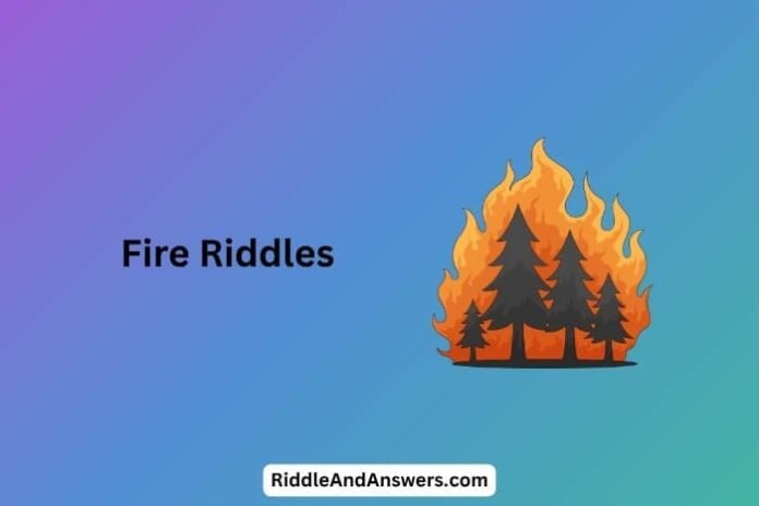 Fire Riddles: What Glows in the Dark but Cannot Speak?